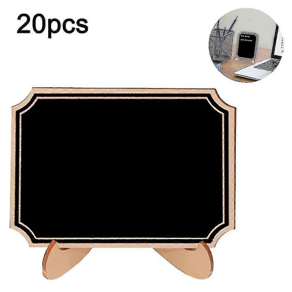 20 Pcs Mini Chalkboards Signs With Liquid Chalk Marker