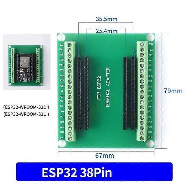 Drsat Esp-wroom-32 Essp132 Essp1d Development Board 2.4ghz Dual-mode Wifi + Bluetooth Dual Cores Microcontroller Processor Integ