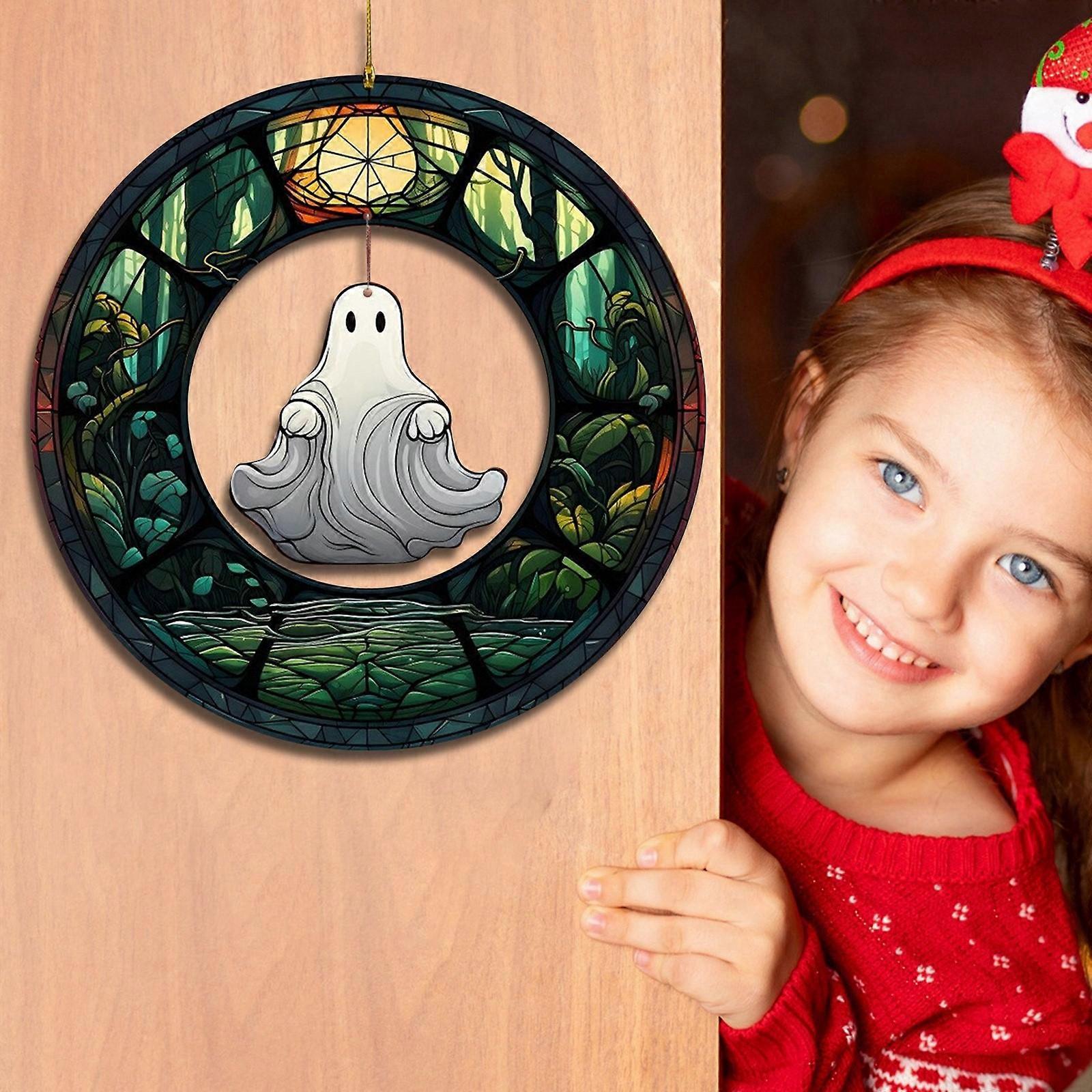 rolig swing akryl hängande dekorationer halloween heminredning rum dörr bonader drop frakt