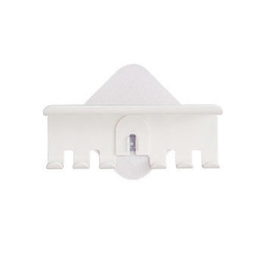 Toothbrush Holder Wall Mount Sticker Bathroom Tooth Brush Set Wall Stand Toothpaste Placed Storage