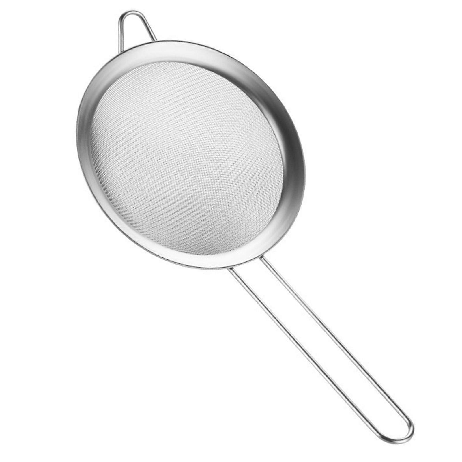 Mesh Strainer with Handle Stainless Steel Sieve Fine Mesh Strainers for Kitchen Rice Juice Quinoa