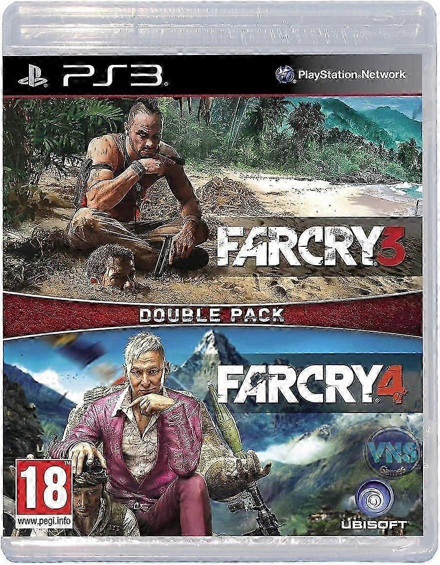 Far Cry 3 & Far Cry 4 (Double Pack) PS3 Game
