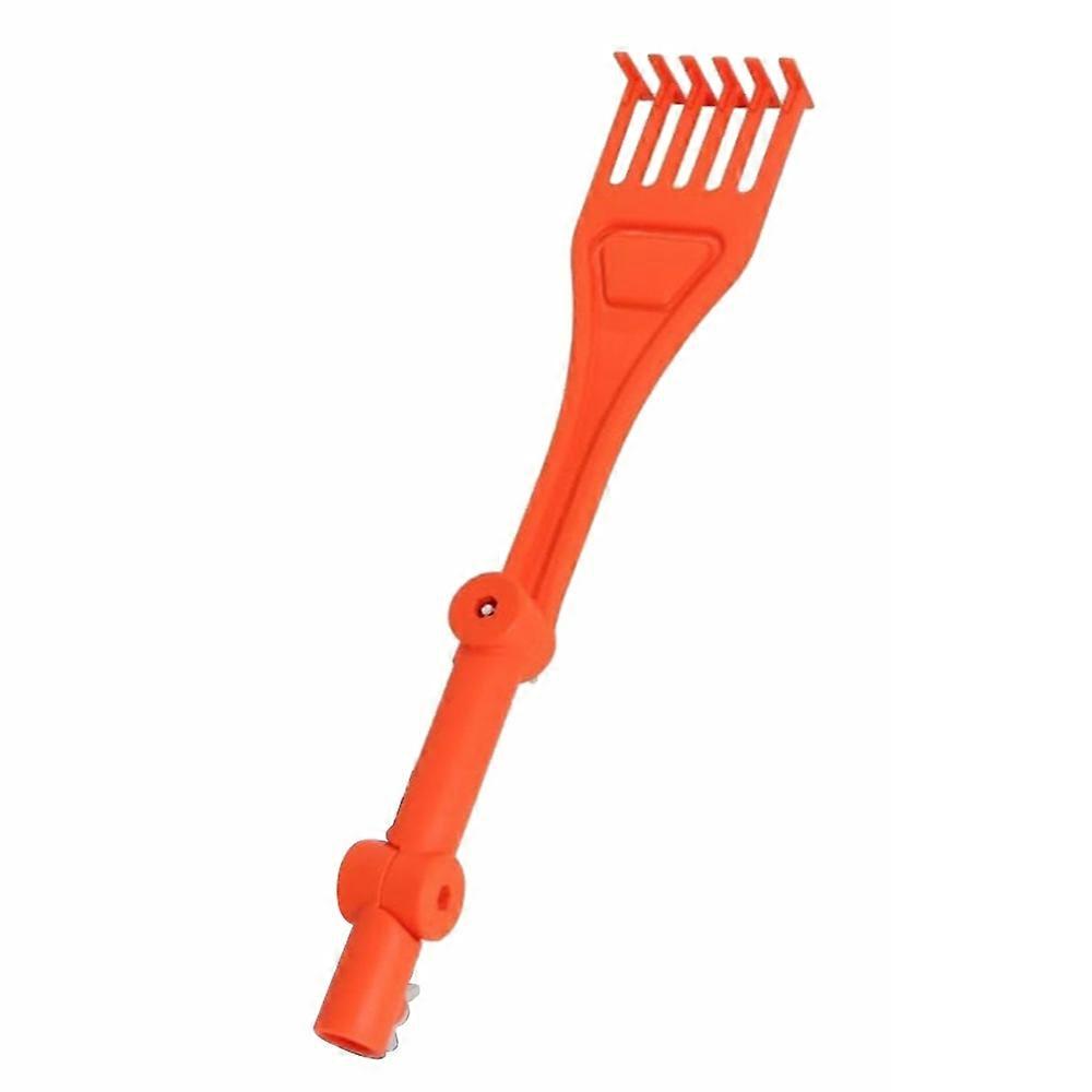 Plastic Gutter Cleaning Rake Roof Gutter Scoop Garden Leaf Remover Rain Gutter Cleaning Tool