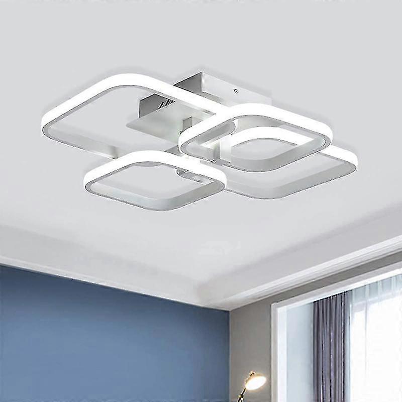 Modern ceiling light square LED ceiling light instead of C metal ceiling light LED ceiling light suitable for restaurants living rooms bedrooms