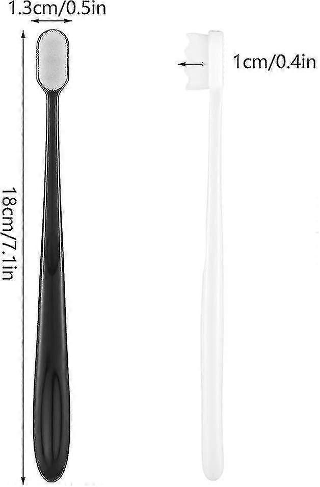 4pcs Soft Micro Nano Manual Toothbrush