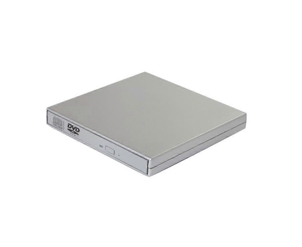 External USB 2.0 Combo DVD ROM Optical Drive CD VCD Reader Player for Laptop - Grey