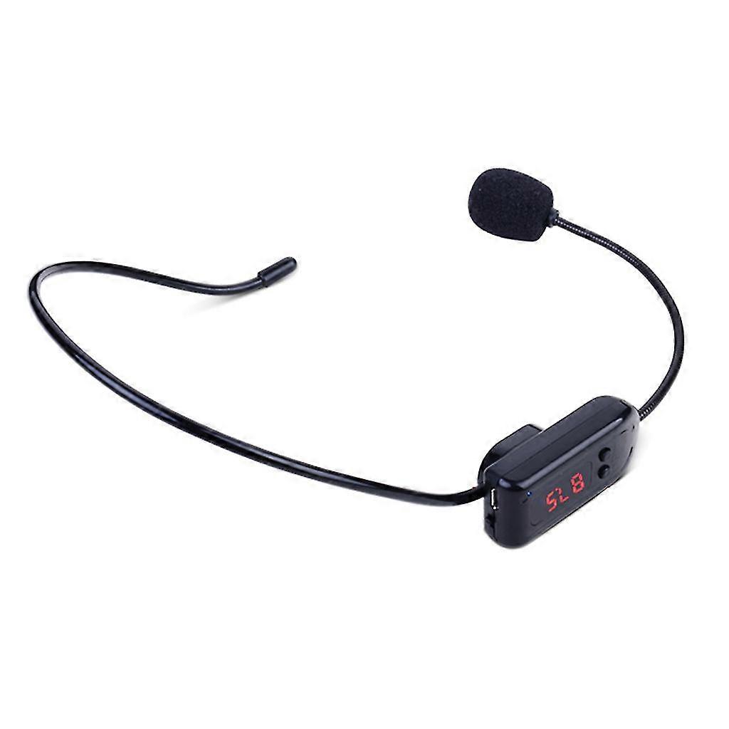 Portable Fm Wireless Microphone Headset Operation More Easy And Convenient