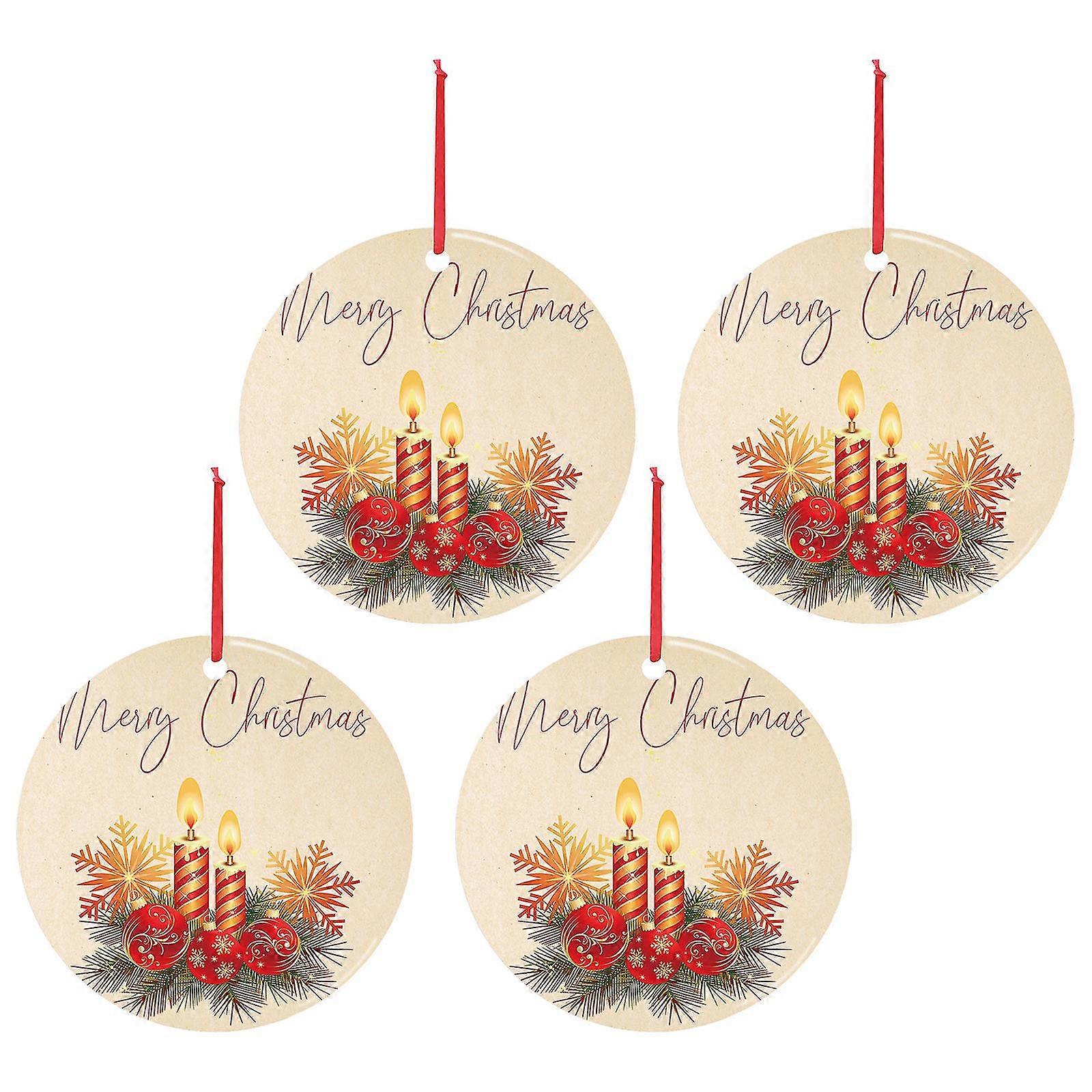 クリスマスの装飾のための装飾をぶら下げる形の装飾をパーソナライズ