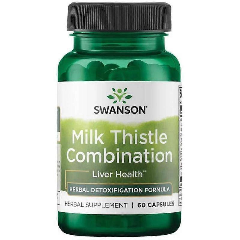 Swanson Milk Thistle Combination Capsules 60