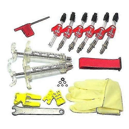 Bicycle small parts bike brake bleeder kit
