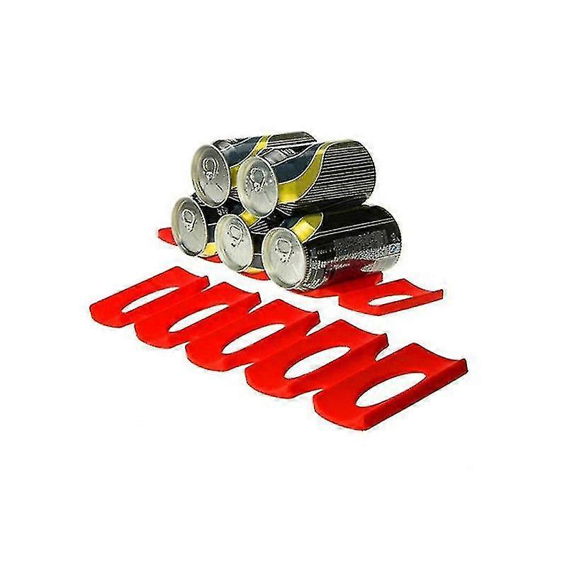 Fridge Can Beer Wine Bottle Rack Organiser Holder Mat Stacking Tidy Tool