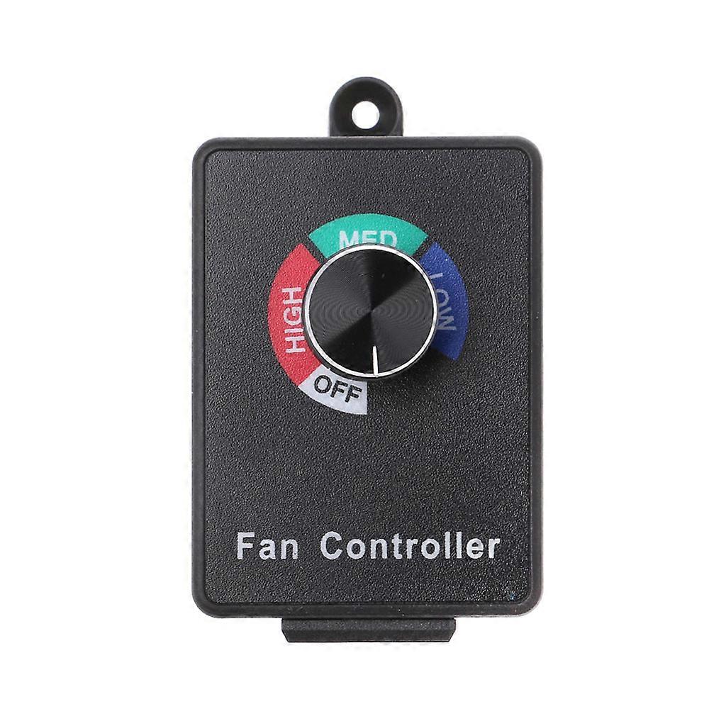 AC 120V 3A Fan Variable Speed Controller Electric Motor Rheostat for Hydroponics