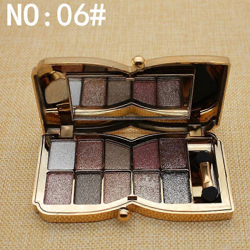 Glitter Eyeshadow Palette,  Colors