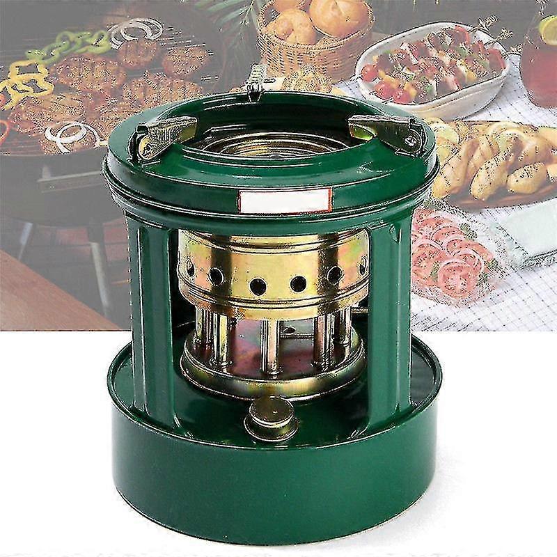 מיני שימושי 8 Wicks נפט תנור מבער מחנאות שמן מחמם שמן קמפינג