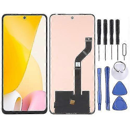 Amoled Screen Replacement For Mi 12 Lite With Digitizer Complete Assembly