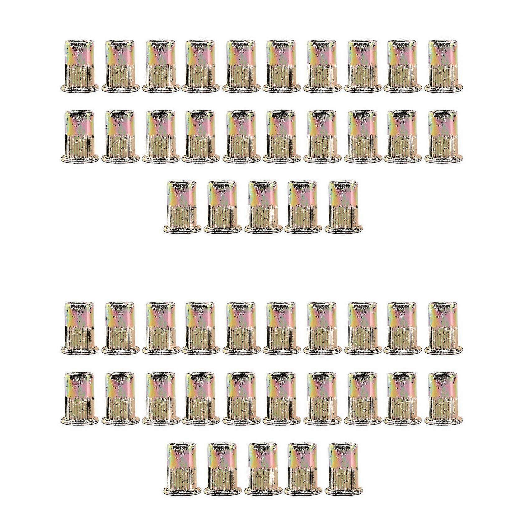 25x M8 Ecrous Filete Rivet Insert Filete Bricolage Visserie Serti