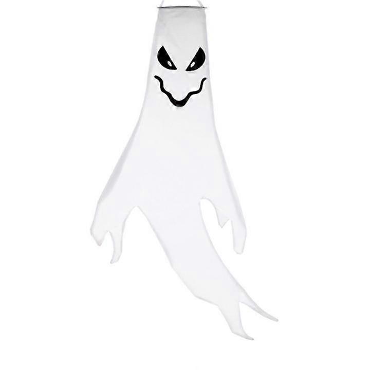 Halloween Decoration Ghost Hair Dryer Ghost Festival Printing LED Light-emitting Ghost Pendant Venue Layout Props Ghost