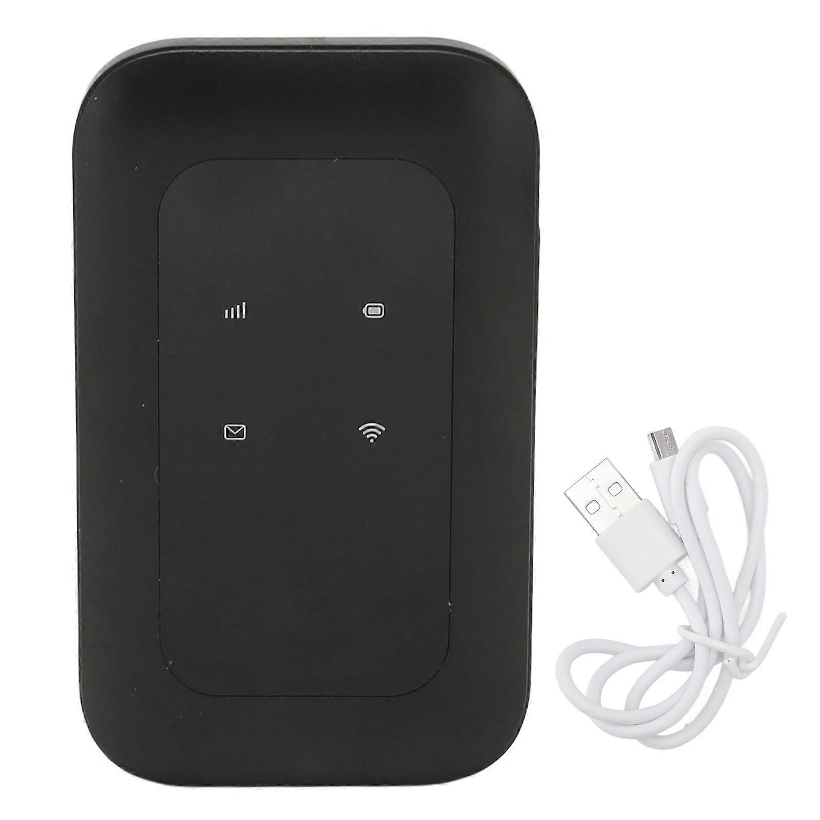 JIO AS 4G LTE Mobile Wifi Hotspot with SIM Card Slot 150Mbps Support 10 Users Battery Powered Portable Router for Travel