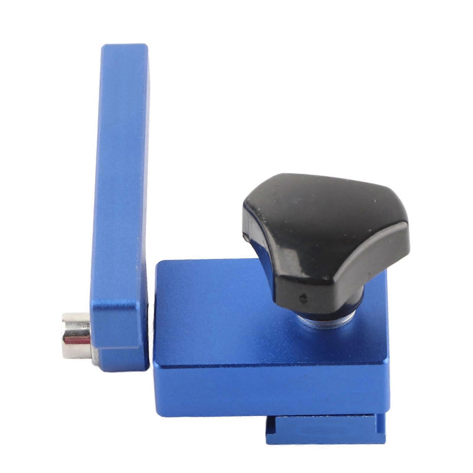 Fence Flip Limit Aluminum Alloy Standard T Track Stop Tool Corrosion Resistant for Carpenter 30 Type