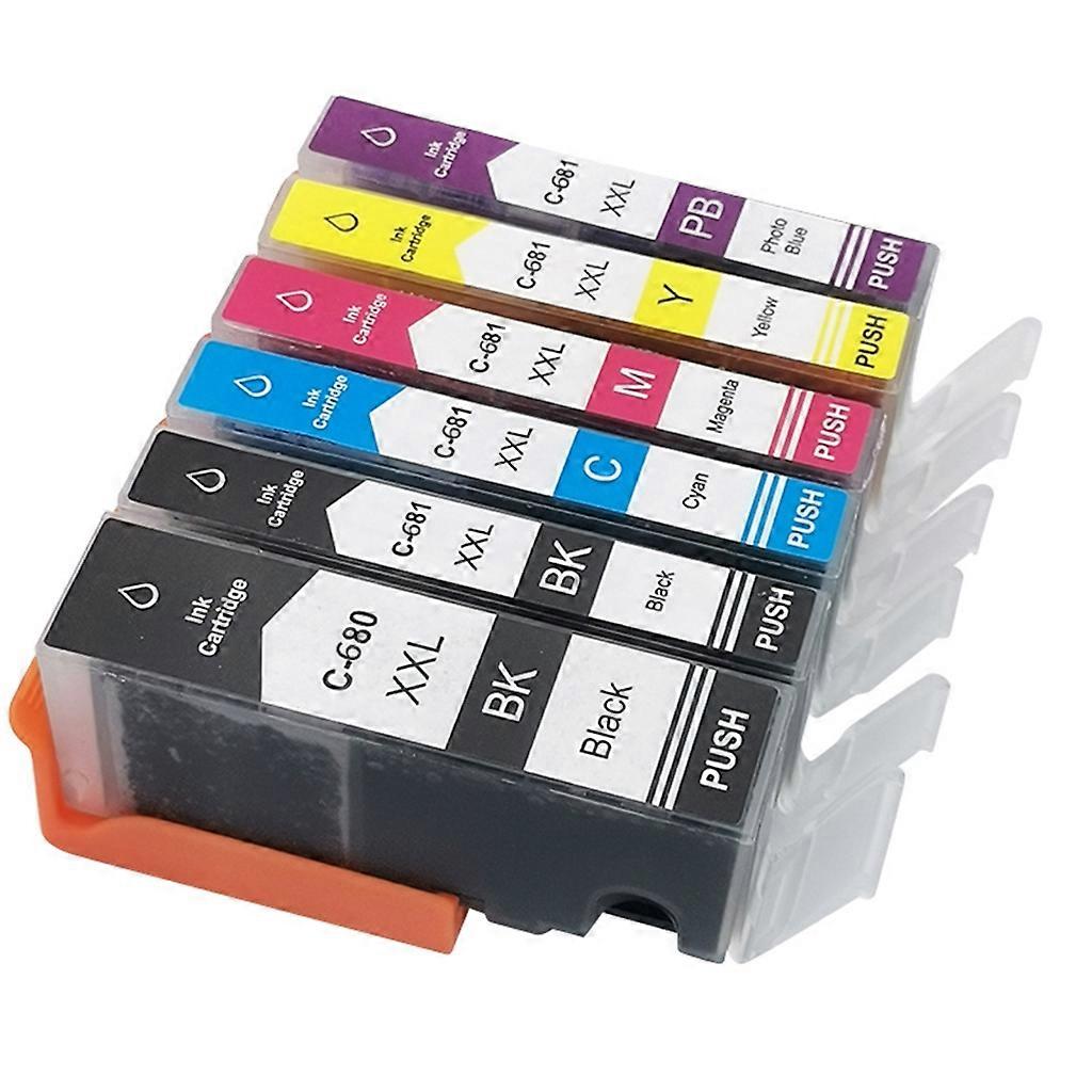 מחסנית דיו PGI 680 CLI 681 עבור Canon עבור מדפסת PIXMA TR7560 TR8560 TS6160 TS8160 TS9160