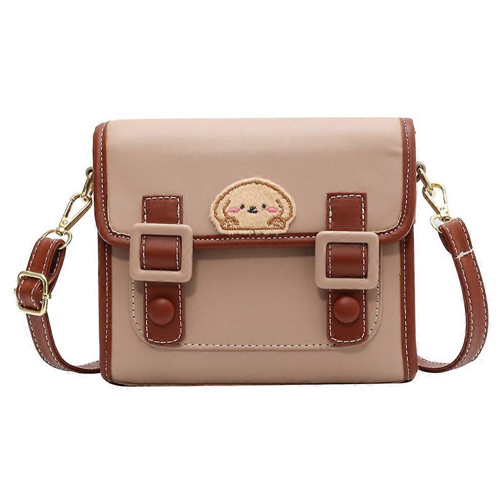 Messenger väska konstläder handväska Lady's Messenger väska handväska med justerbar axelrem