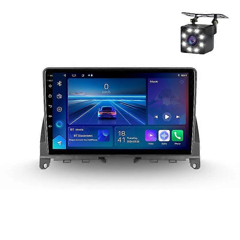 Android 14 Car Radio For Benz C Class 3 W204 S204 2006-2011 Auto Multimedia Player Stereo