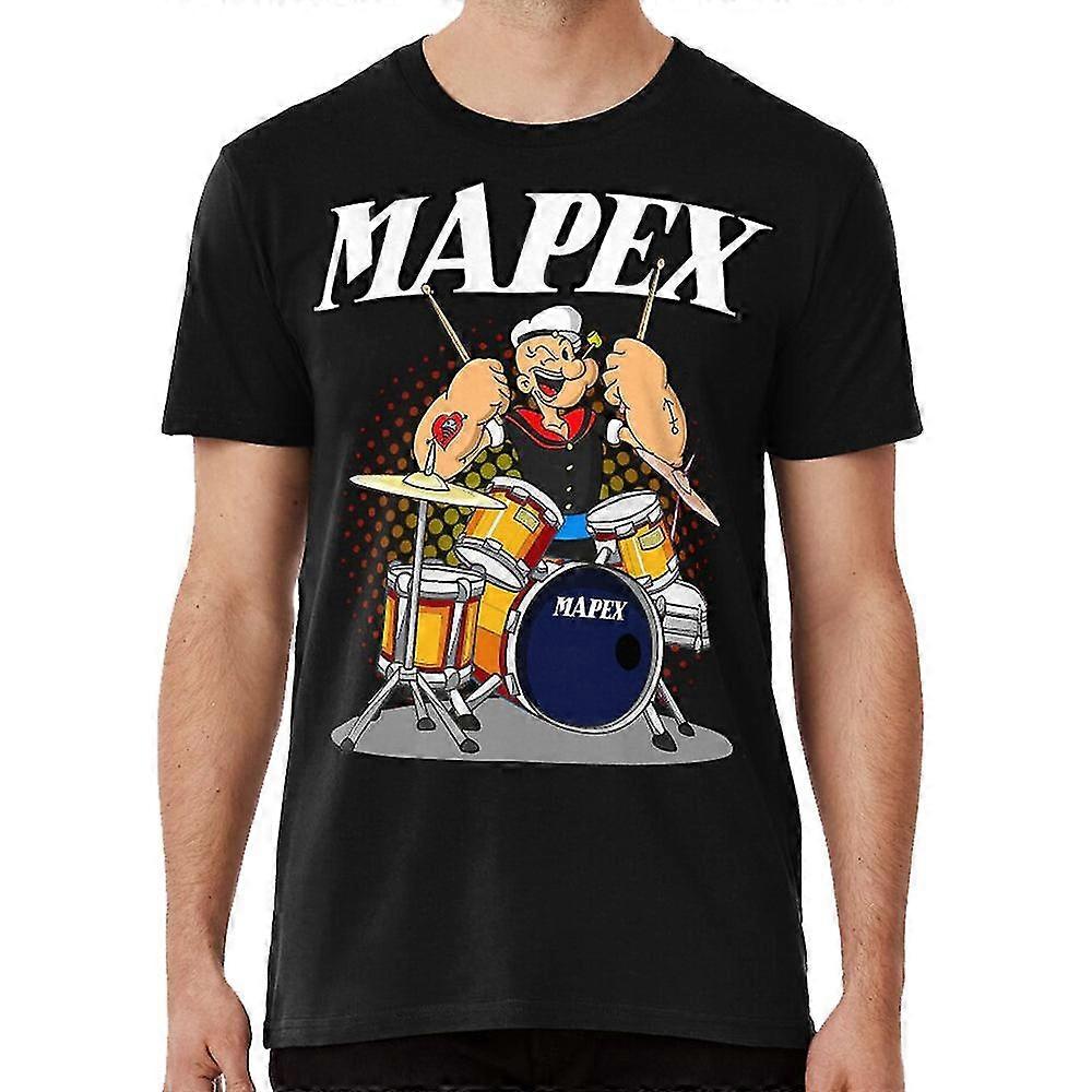 Popeye bubenk mapex Crew Neck Triko drumset drumstick