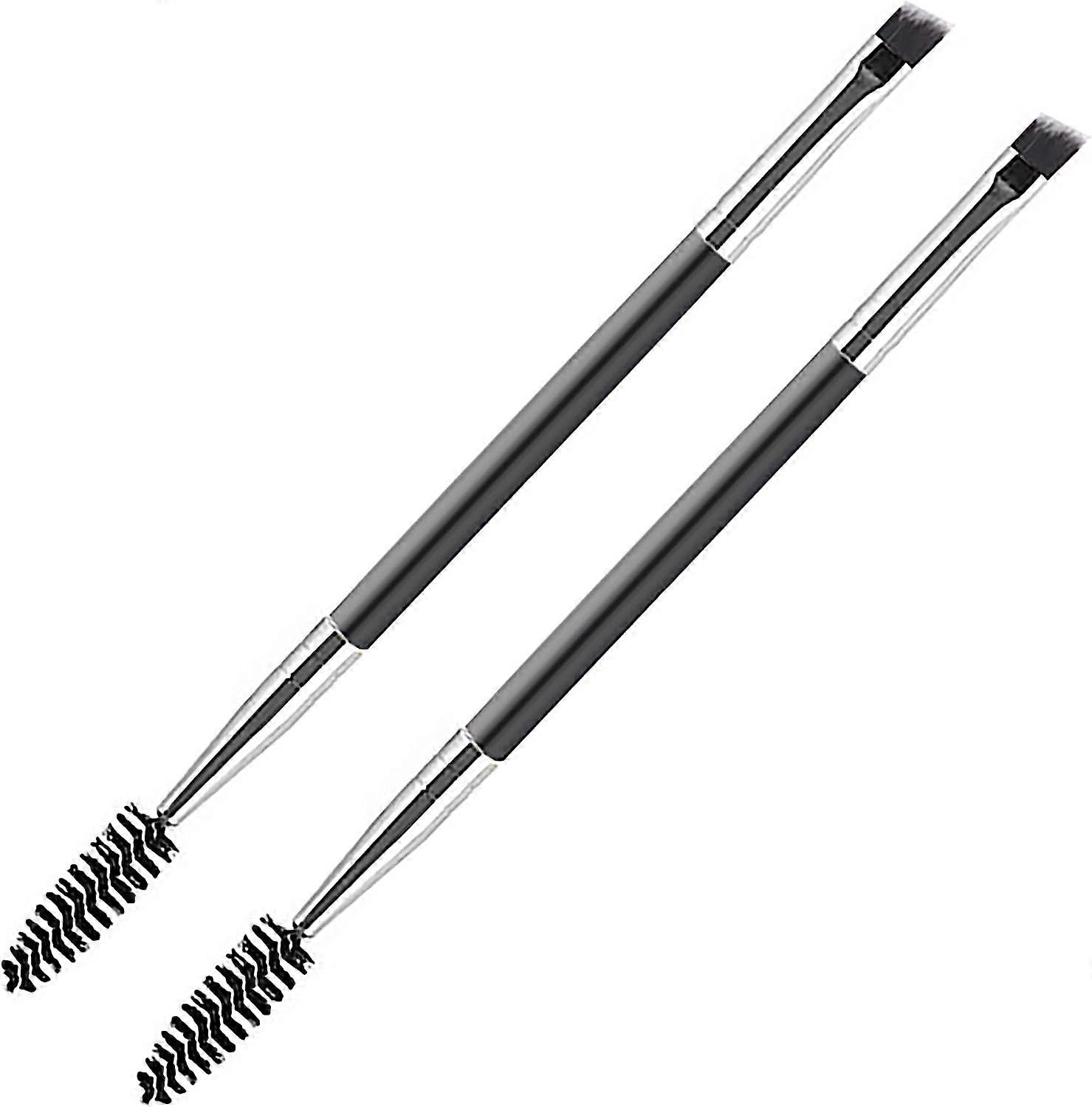 Eyebrow Brush, Eyebrow Brush and Comb,  Brush for Eyebrows, Professional Angled Eyebrow Brushes, Eyebrow Brushes Set for Makeup Eye Eyebrow Eyelash Br