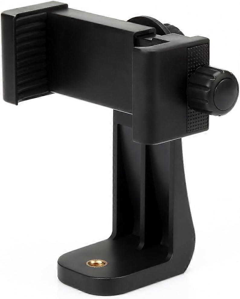 Universal Generation Smartphone Tripod Adapter For Live Broadcast Fits All Phones, Vertical And Horizontal Rotation, Adjustable Clamping, Padded Stand