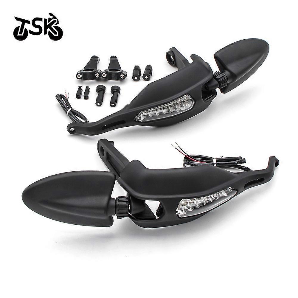 For DUCATI 796 Hypermotard 1100S 2009-10 Handlebar Protector with Turn Signal Light Lamp and Mirror