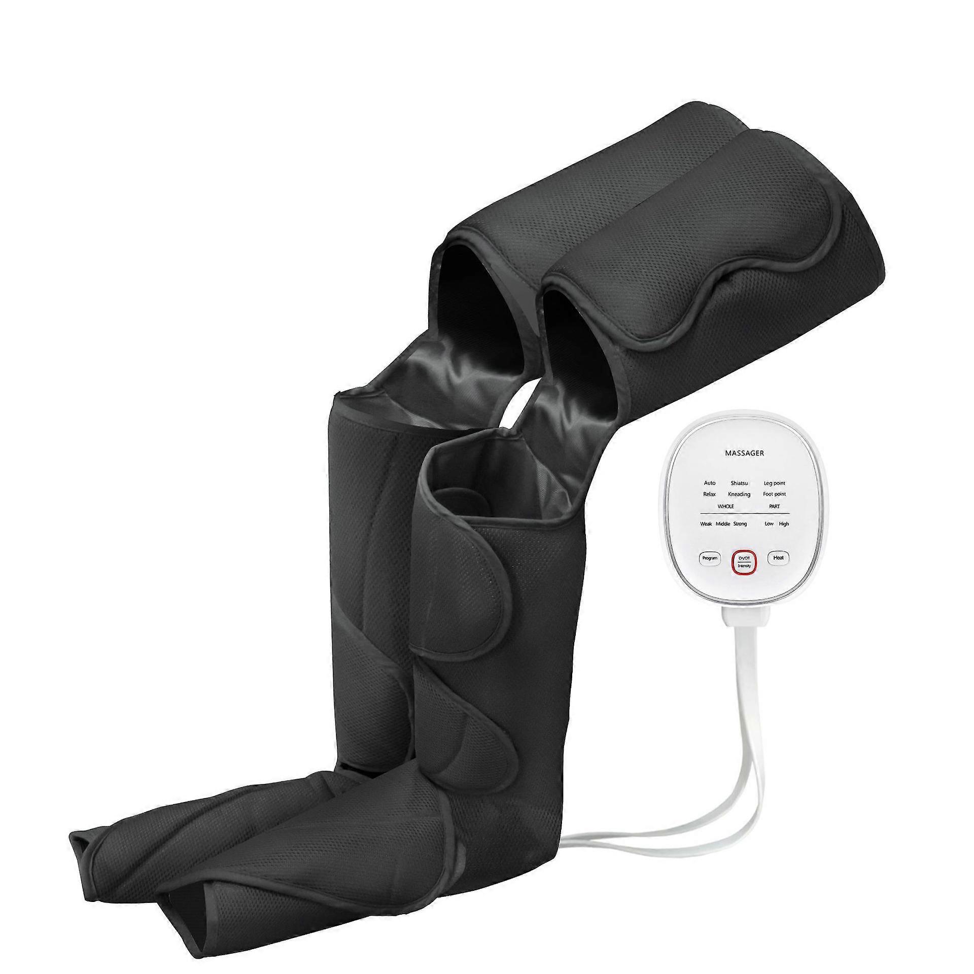 Ben luftkompression massager Fod og lægmassage Pressoterapi til blodcirkulation Ben Massageador med controller håndholdt