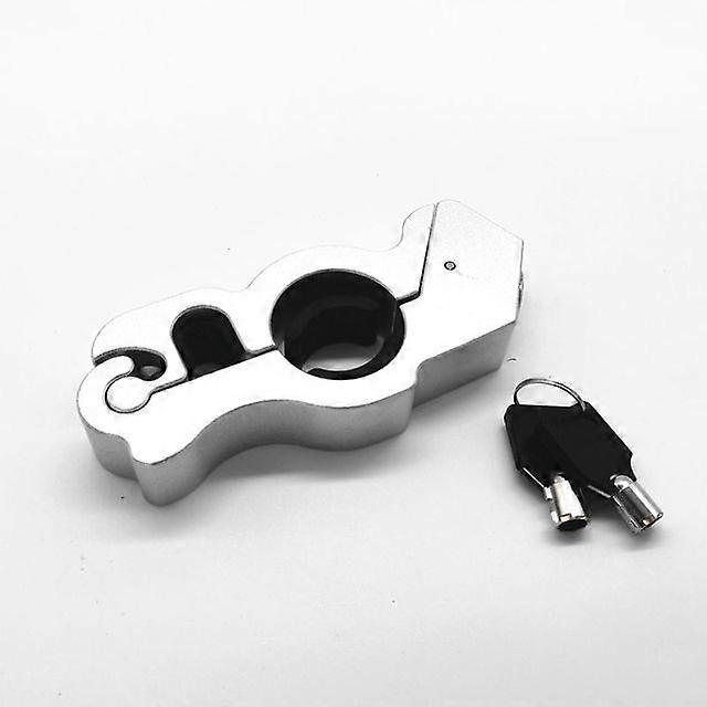 دراجة نارية معدلة المقود المضادة للسرقة قفل سكوتر القرن مقبض قفل سبائك الألومنيوم المقود المضادة للسرقة قفل