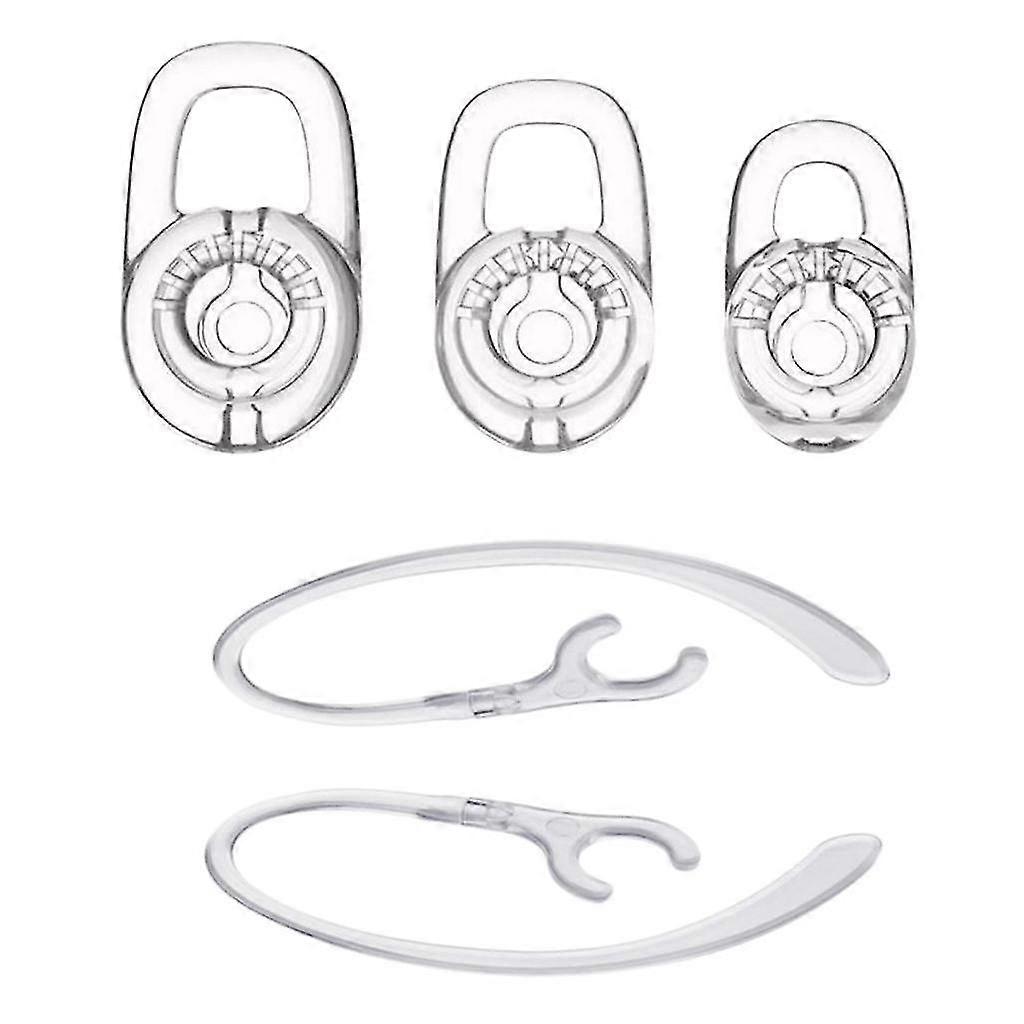 Silicone Ear Tips With 360 Degree Rotating Ear-hook For Plantronics M70