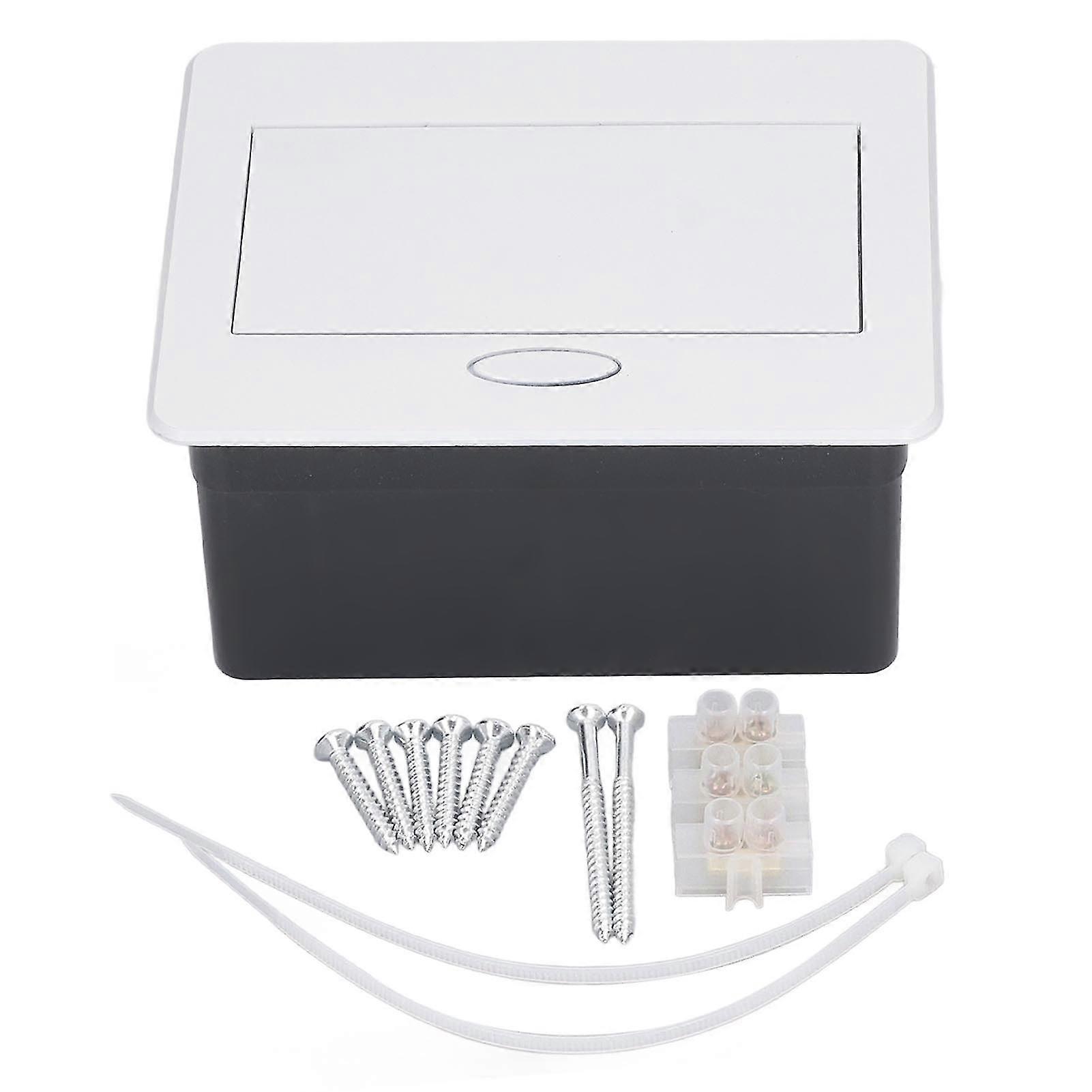 Waterproof Desktop Socket with 2 USB Ports - EU 2Pin AC250V 16A