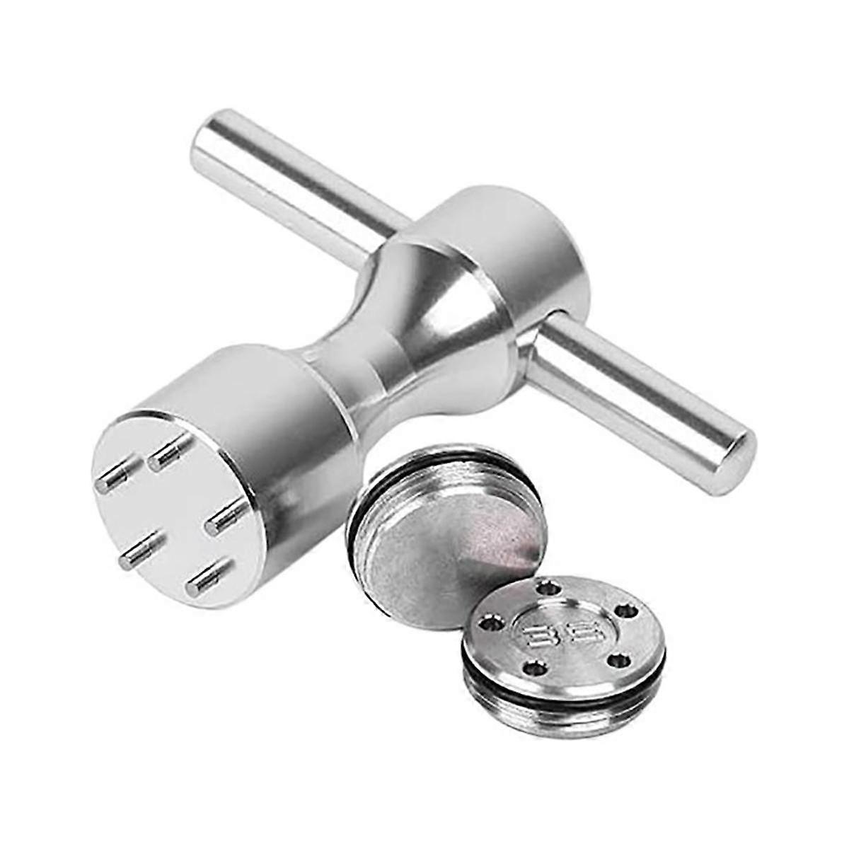 Golf Weight Kit 2Pcs 35G with Golf Weights Wrench Fit Putter Silver