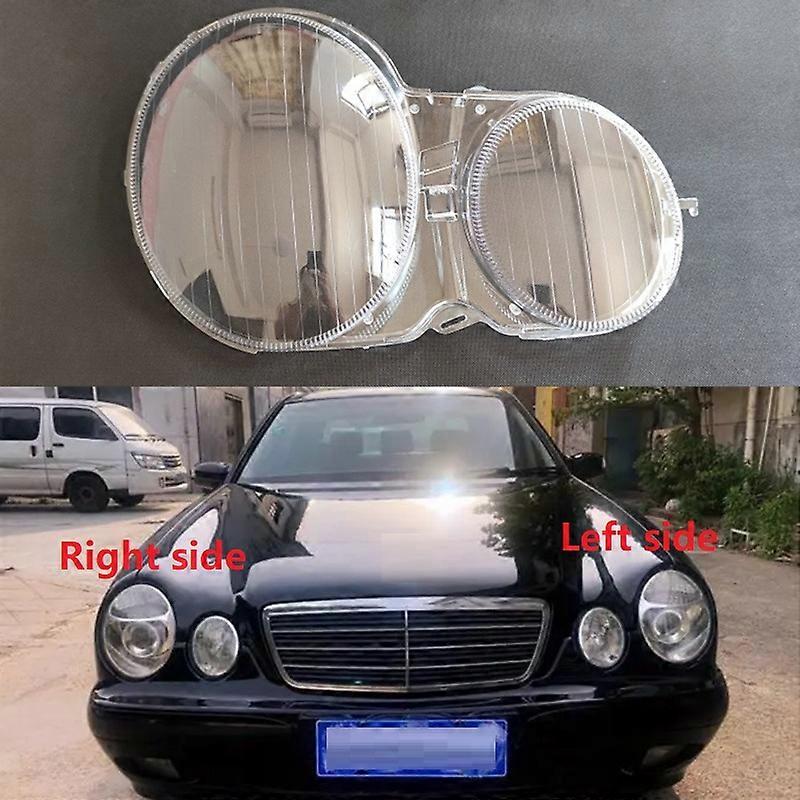 For Benz W210 E200 E240 E260 E280 E320 E430 2000 2001 2002 2003 2004 2005 HeadLight Glass Cover Headlight Lens Shell Lightshade