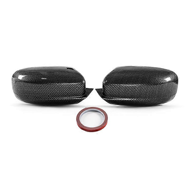 2pcs Wing Side View Mirror Caps Rearview Mirror Cover Decor Housing Car Exterior Accessories Fit For Dodge Charger 2011-2022