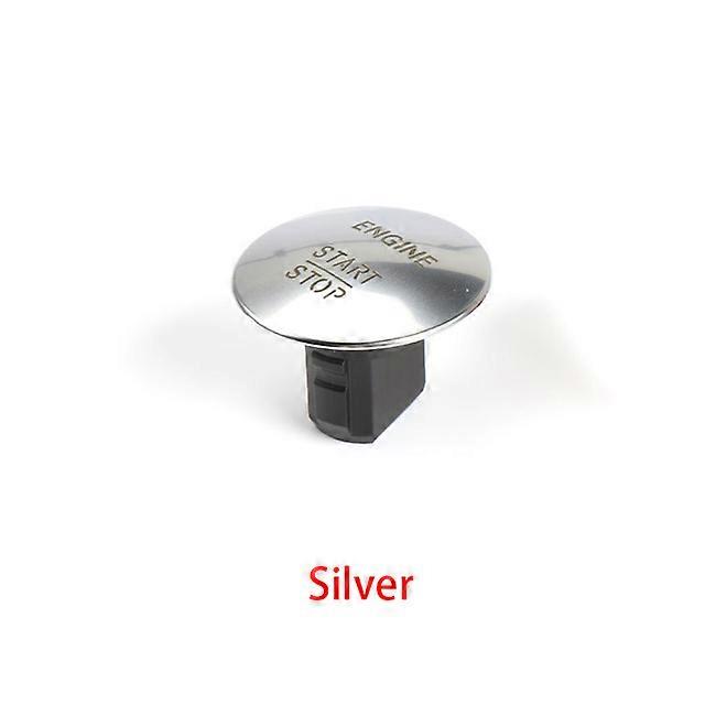 Keyless Go Start Stop Push Button Engine Ignition Switch 2215450714 Silver For Mercedes-Benz W164 W205 W221 W176 W166
