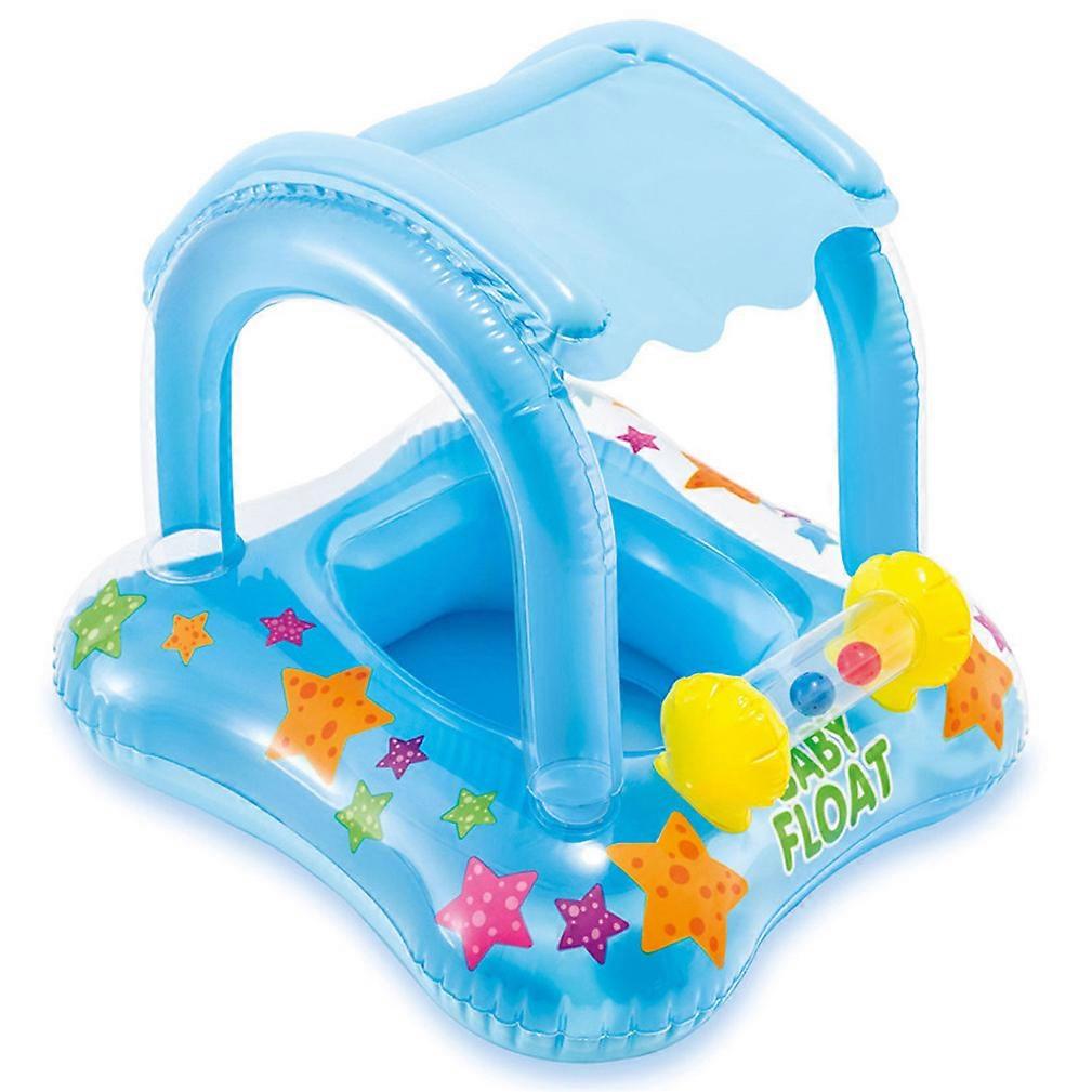 Baby Blue Pool Float Inflatable Floating Boat