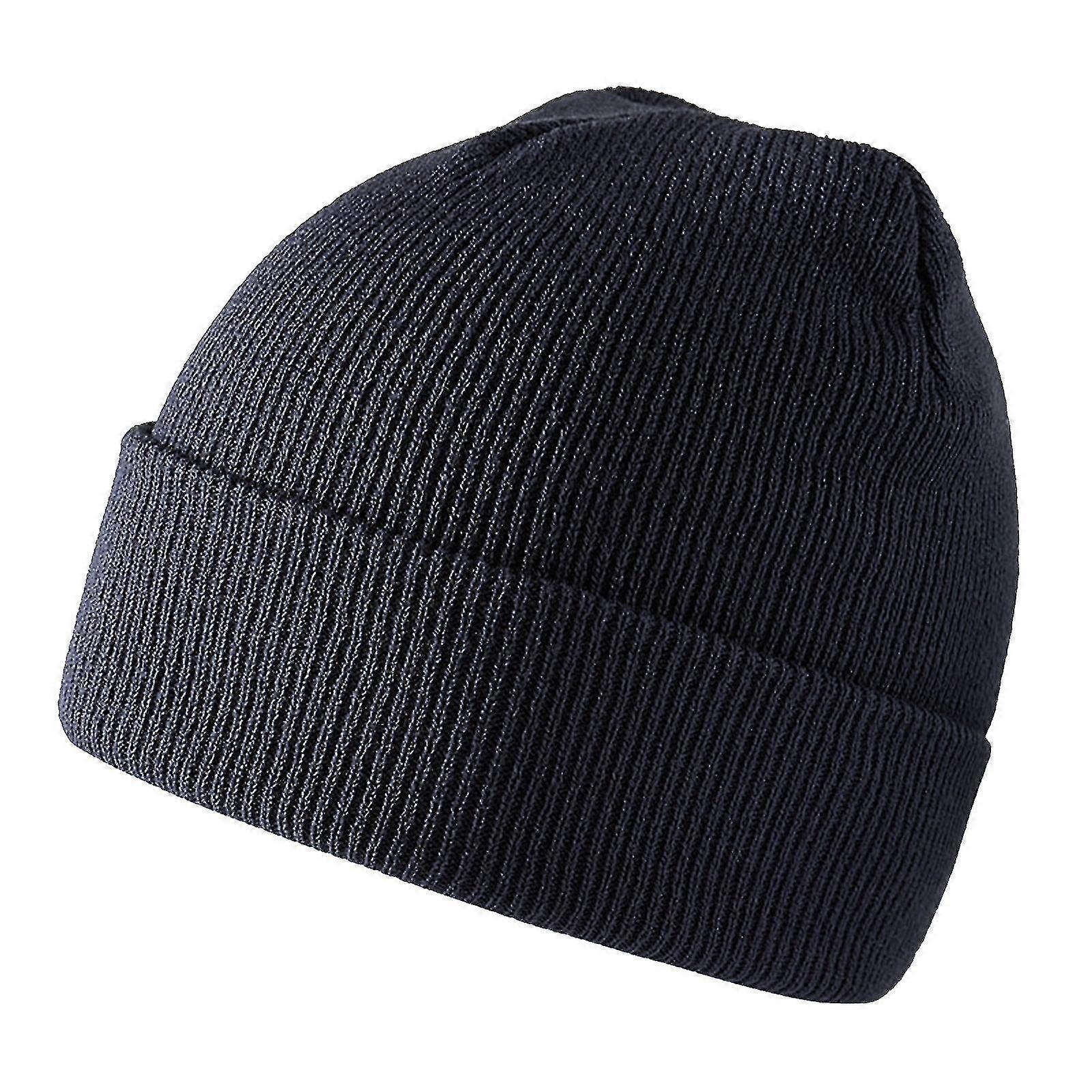 Pure Color Wild Ride Knit Cap Fall And Winter Wool Cap