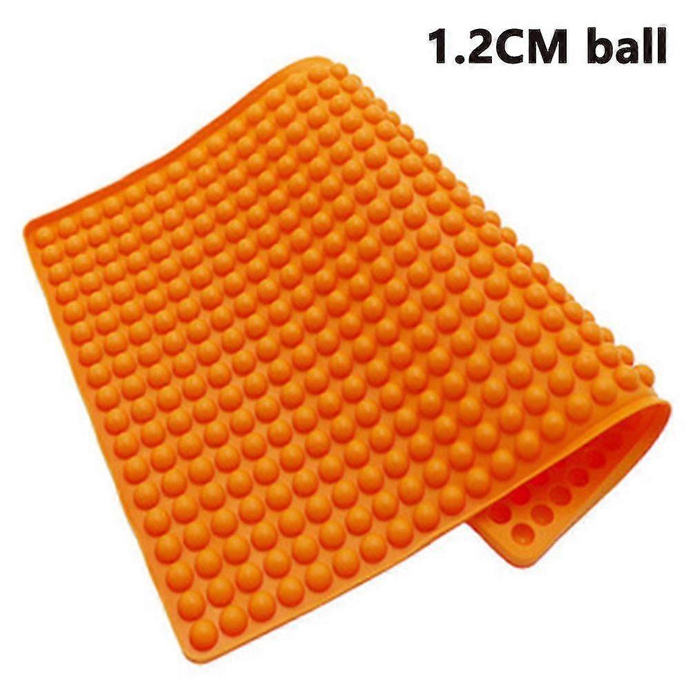 1.2cm/1.5cm στρογγυλή σφαίρα χαλί μπάρμπεκιου υψηλής θερμοκρασίας ανθεκτική σιλικόνη