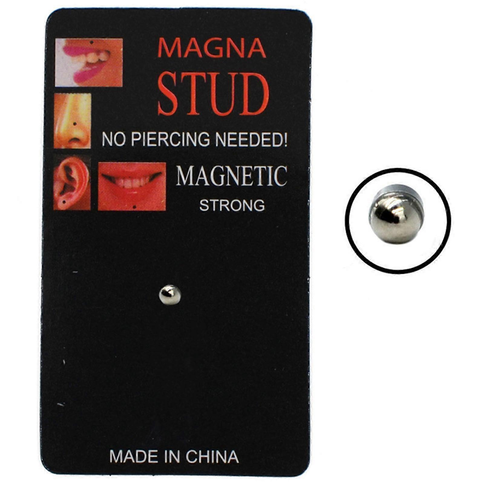 Magnet Stud Earrings Cubic Zirconia Non Piercing Tragus Magnet Nose Stud
