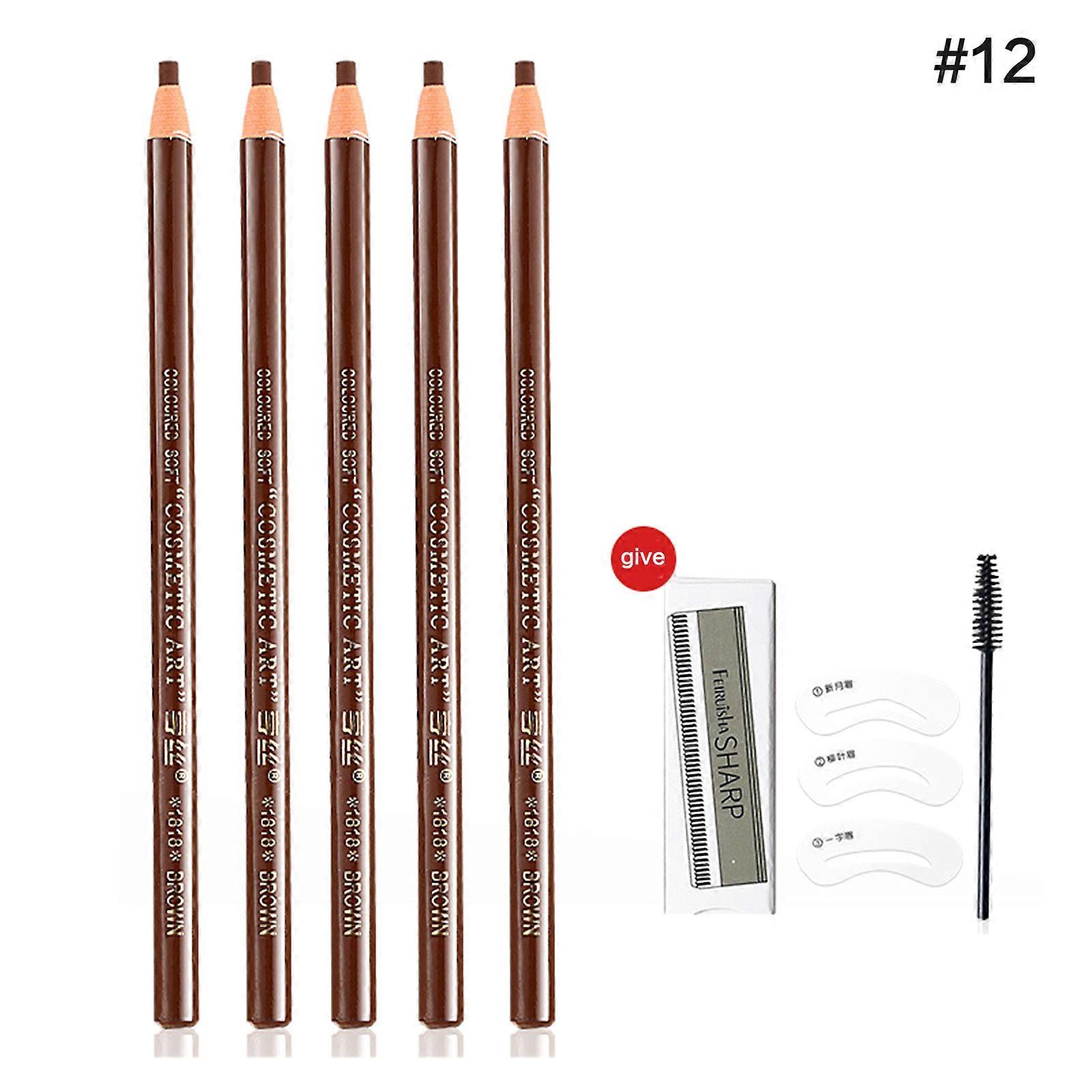 5x MAKEUP Micro-Brow Pencil, Eyebrow Pencil Long-lasting Eyebrow Liners