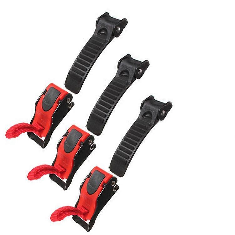 3Pcs Helmet Buckle, Quick Release Chin Strap Button Pull Buckle for Motorcycle Helmets And Bicycles