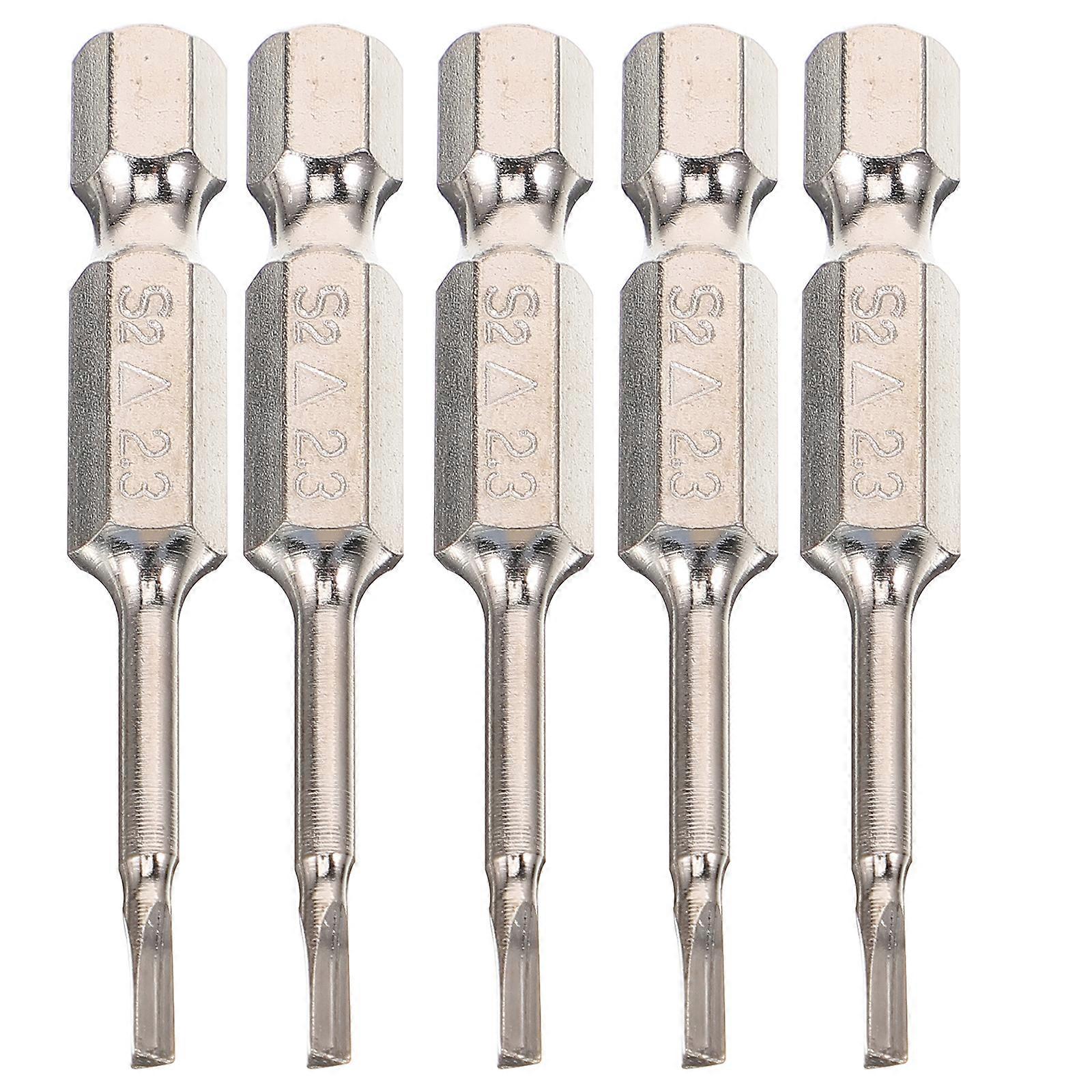 1 Set Screwdriver Bit Triangle Screwdriver Tip Steel Triangle Drill Bit Supply