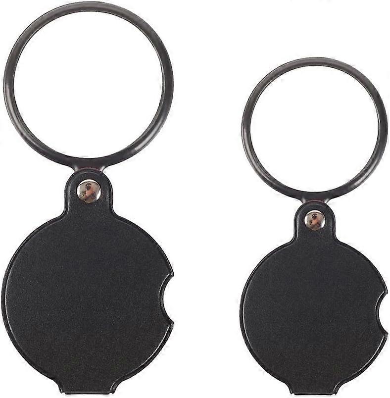 2 Sets Mini Reading Magnifier - Pocket Folding Magnifying Glass