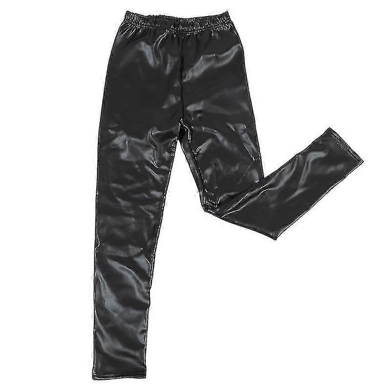 Polyester Leather Pants For Warm Keeping
