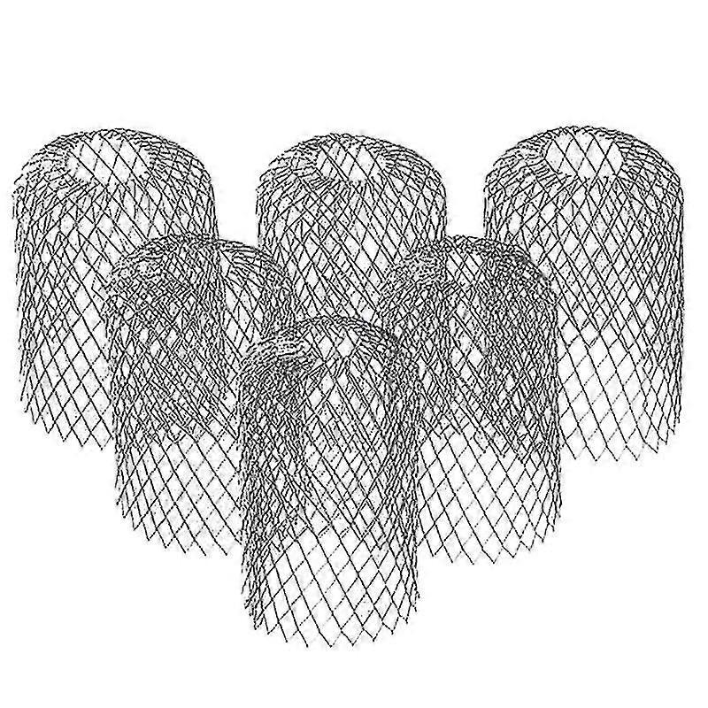 6 Pack Gutter 3 Inch Expandable Aluminium Filter Strainer Gutter Downspout For Stopping Blockage Le