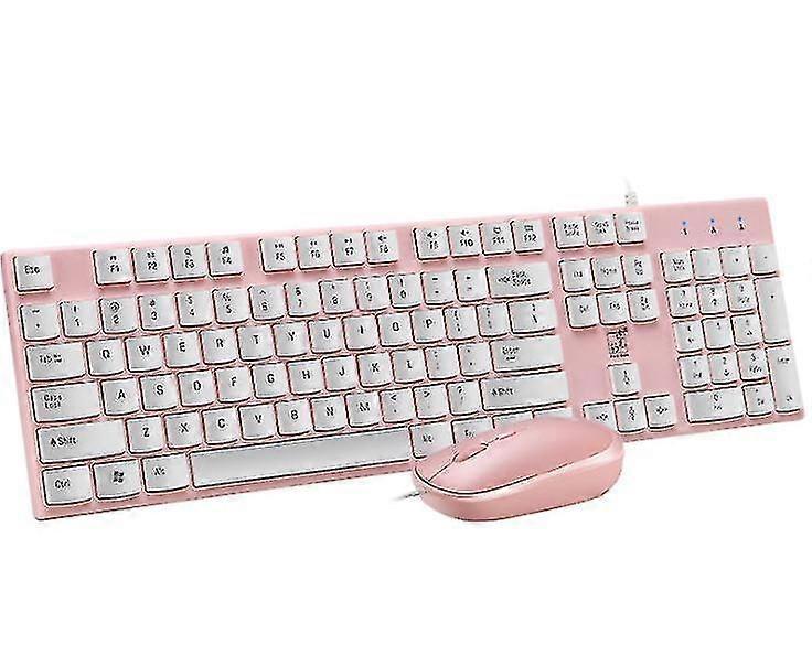 Ultra-thin Wired Usb Keyboard And Mouse Replacement Kit