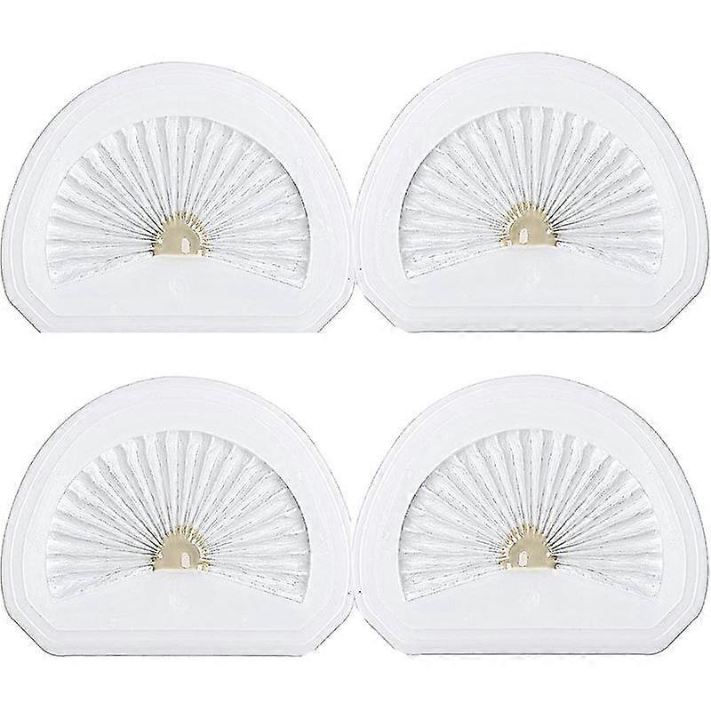 Hand Vacuum Filter Replacement Part Compatible Hand Vacuum Filter(4pcs, White)